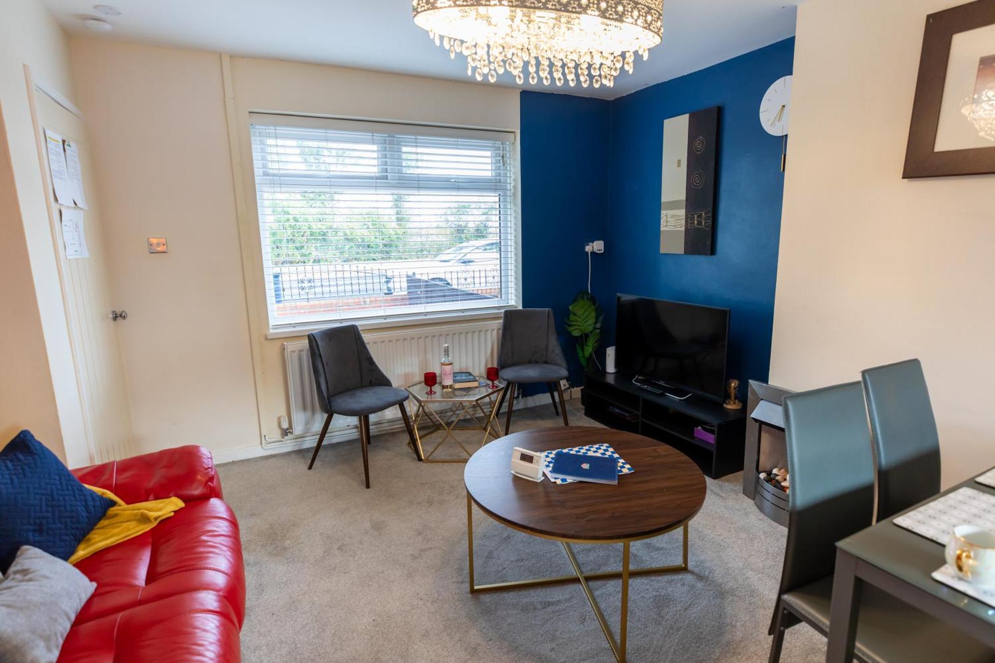 Og Stays Ii- 3Bedroom House Near Nissan & Stadium, Free Parking Sunderland  Buitenkant foto